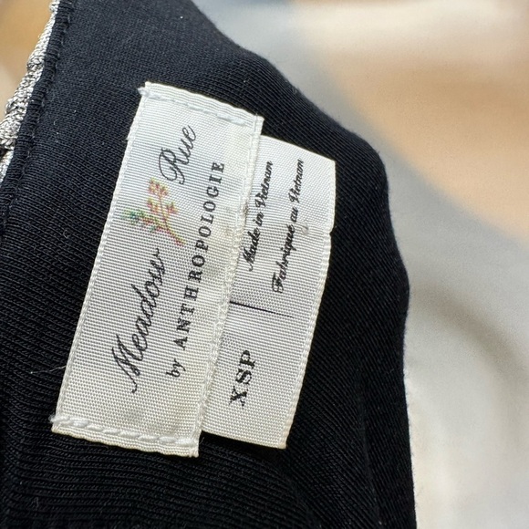 Anthropologie Meadow Rue Womens Alchemist Jumpsuit Metallic Silver Stretch - Picture 8 of 13